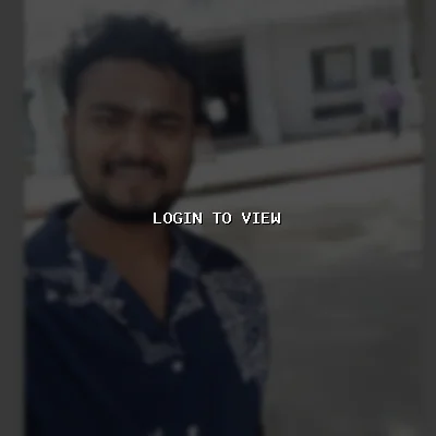 Raju - Christian Palwancha Matrimony Profile